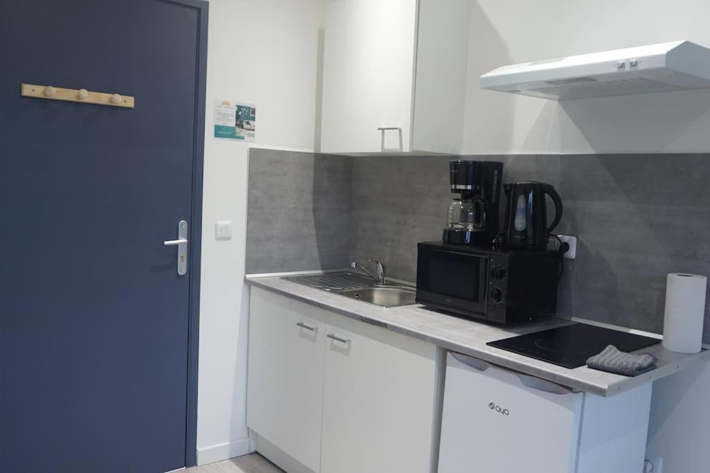 Coquet Studio Tout Equipe Centre Ville Wifi 2Pers Saint-Quentin  Eksteriør billede